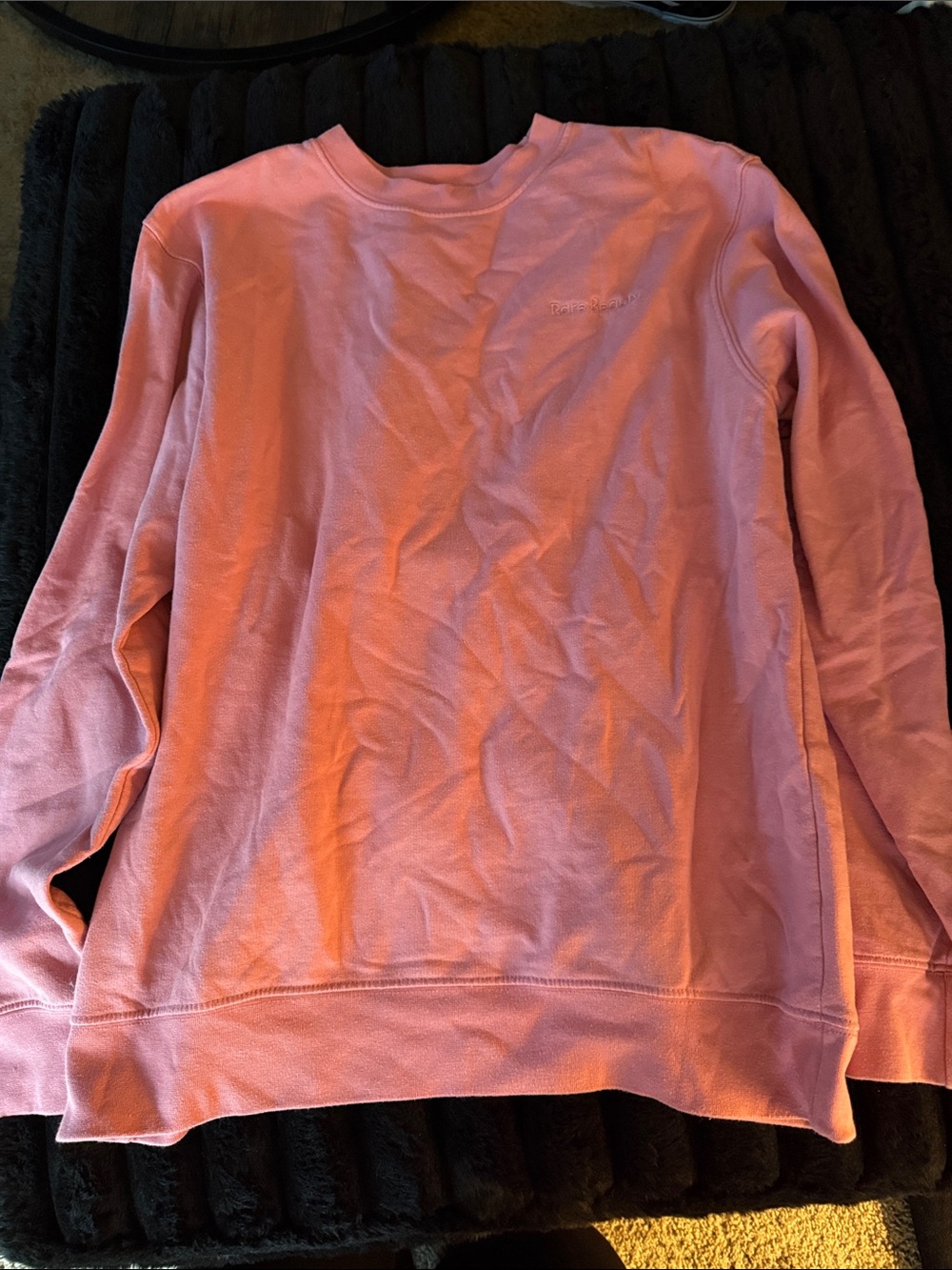 Rare Beauty Mauve Pink Crewneck Sweatshirt
